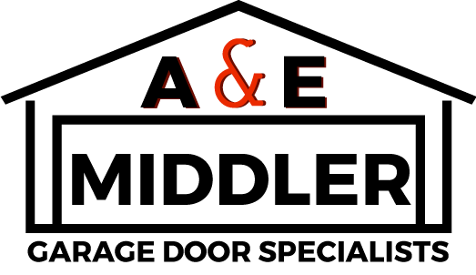 A & E Middler Garage Doors company logo