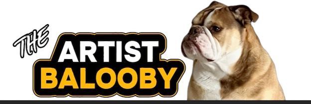 Logo with a bulldog beside text 