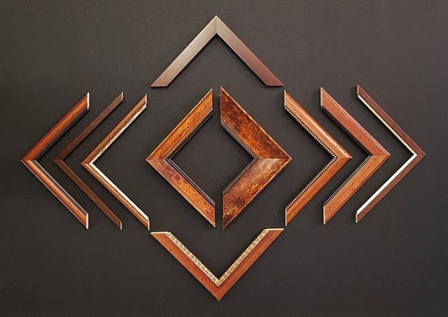 Cornice legno arte povera