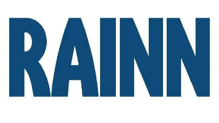 RAINN logo in dark blue letters on white background.