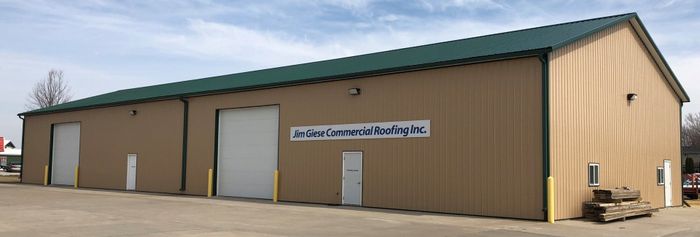 Warehouse with Green Roof — Dubuque, IA — Jim Giese Commercial Roofing, Inc.