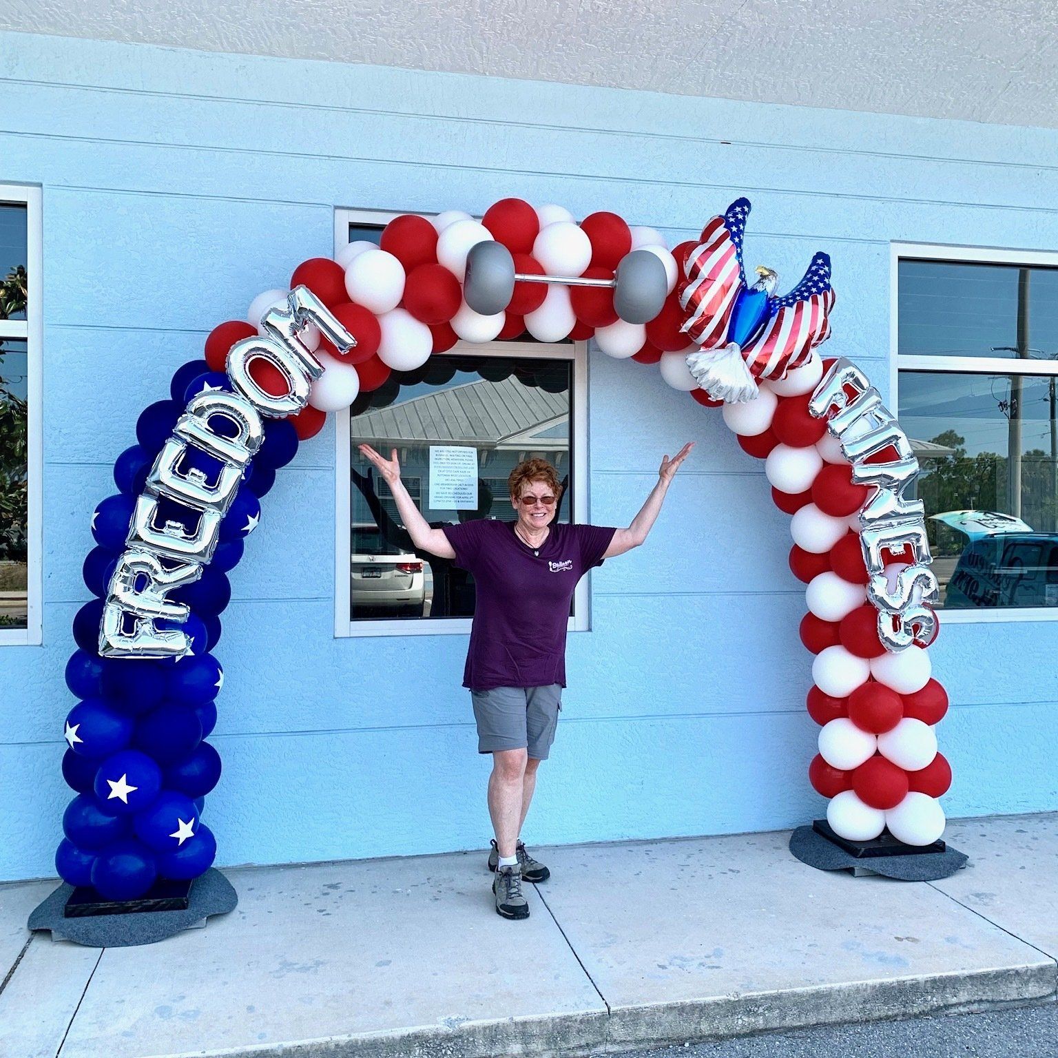 Grand Opening Balloon Arch