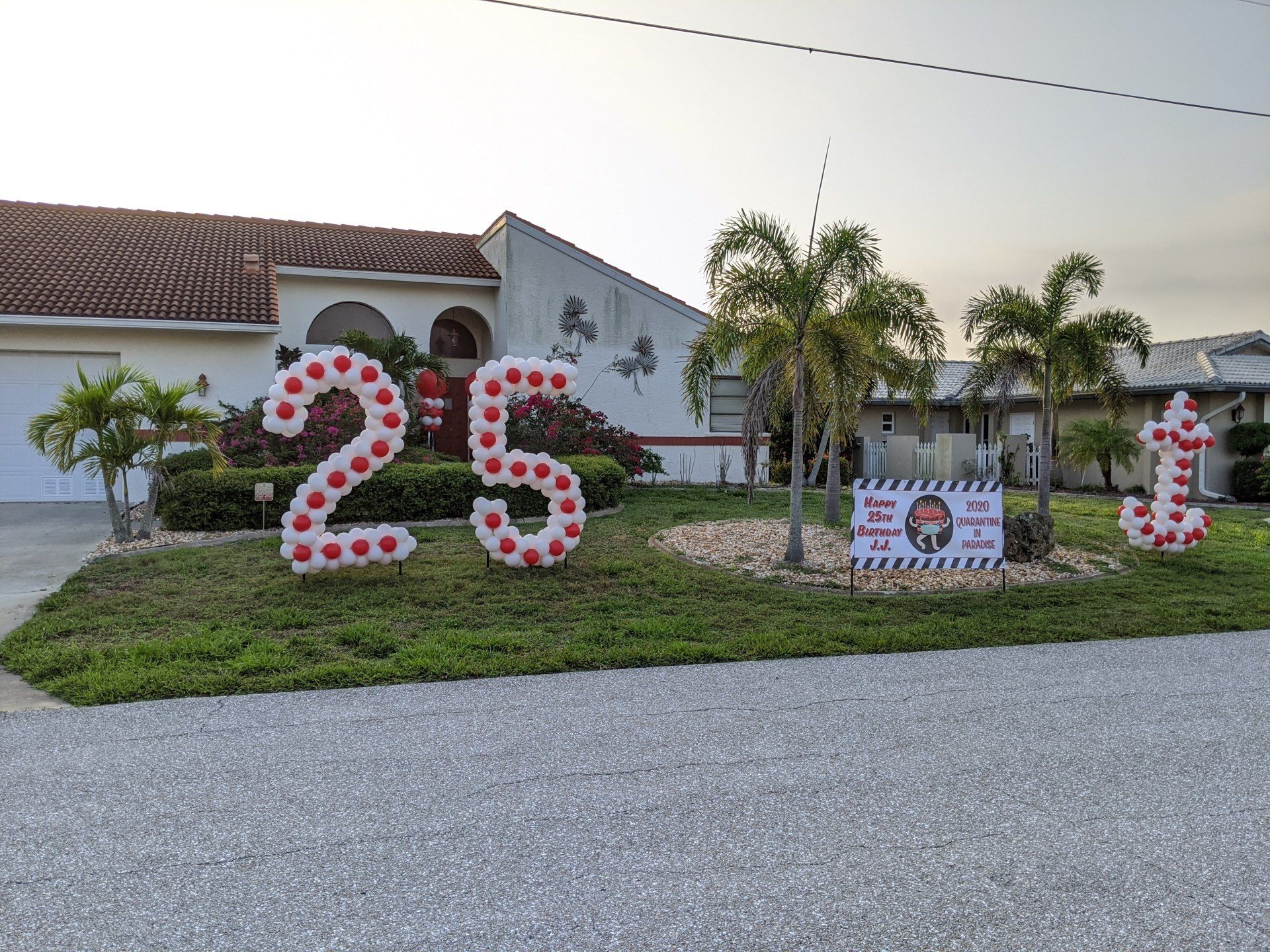 Balloon Yard Numbers