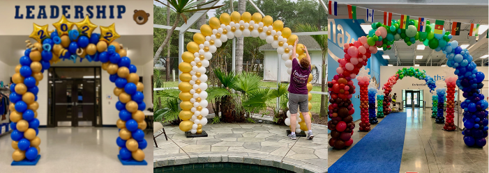 Examples of Balloon Arches
