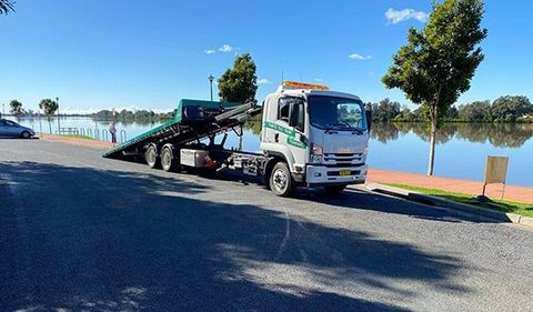 White Truck — Emergency Towing in Taree, NSW