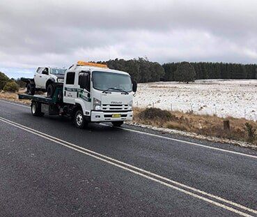 Truck On Highway — Emergency Towing in Taree, NSW