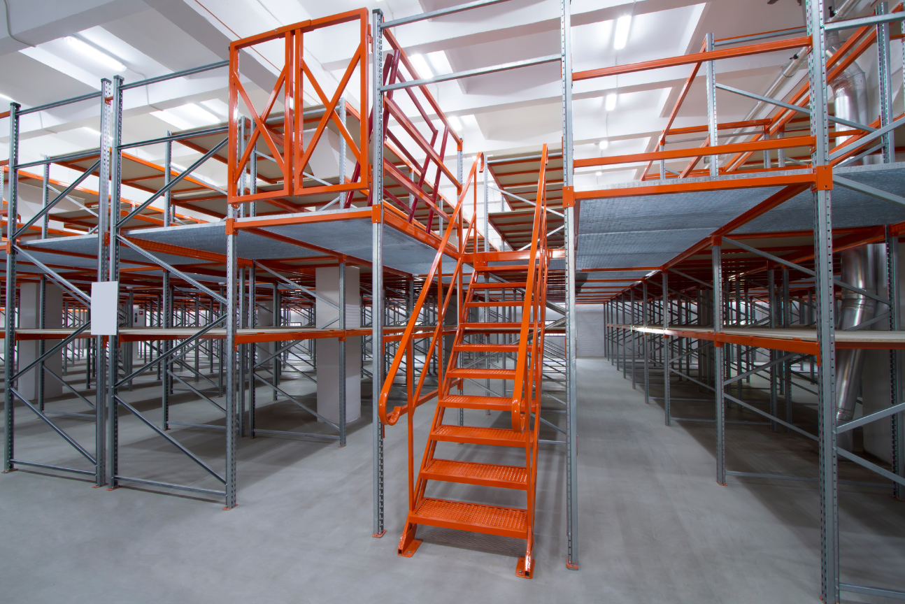 rack supported mezzanine floors