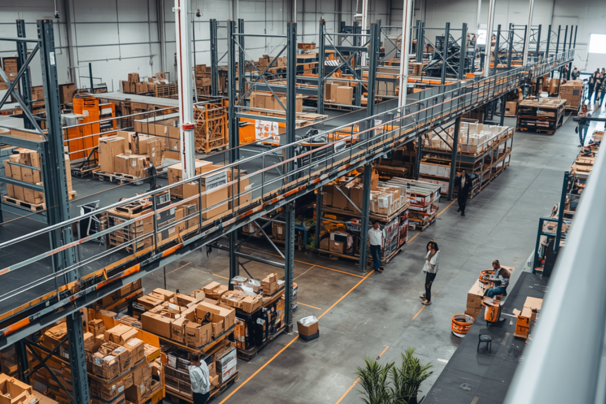 Mezzanine Flooring Installation