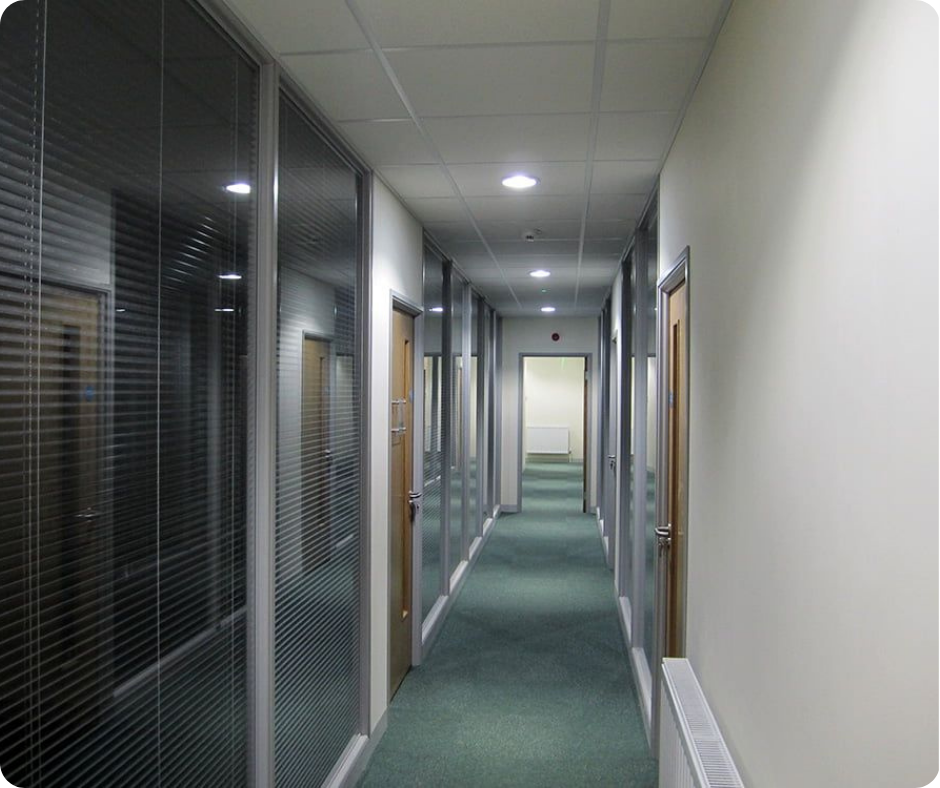 Office Partitioning Installation