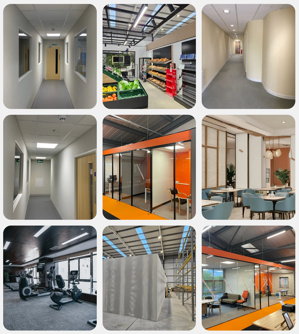 Suspended ceiling types