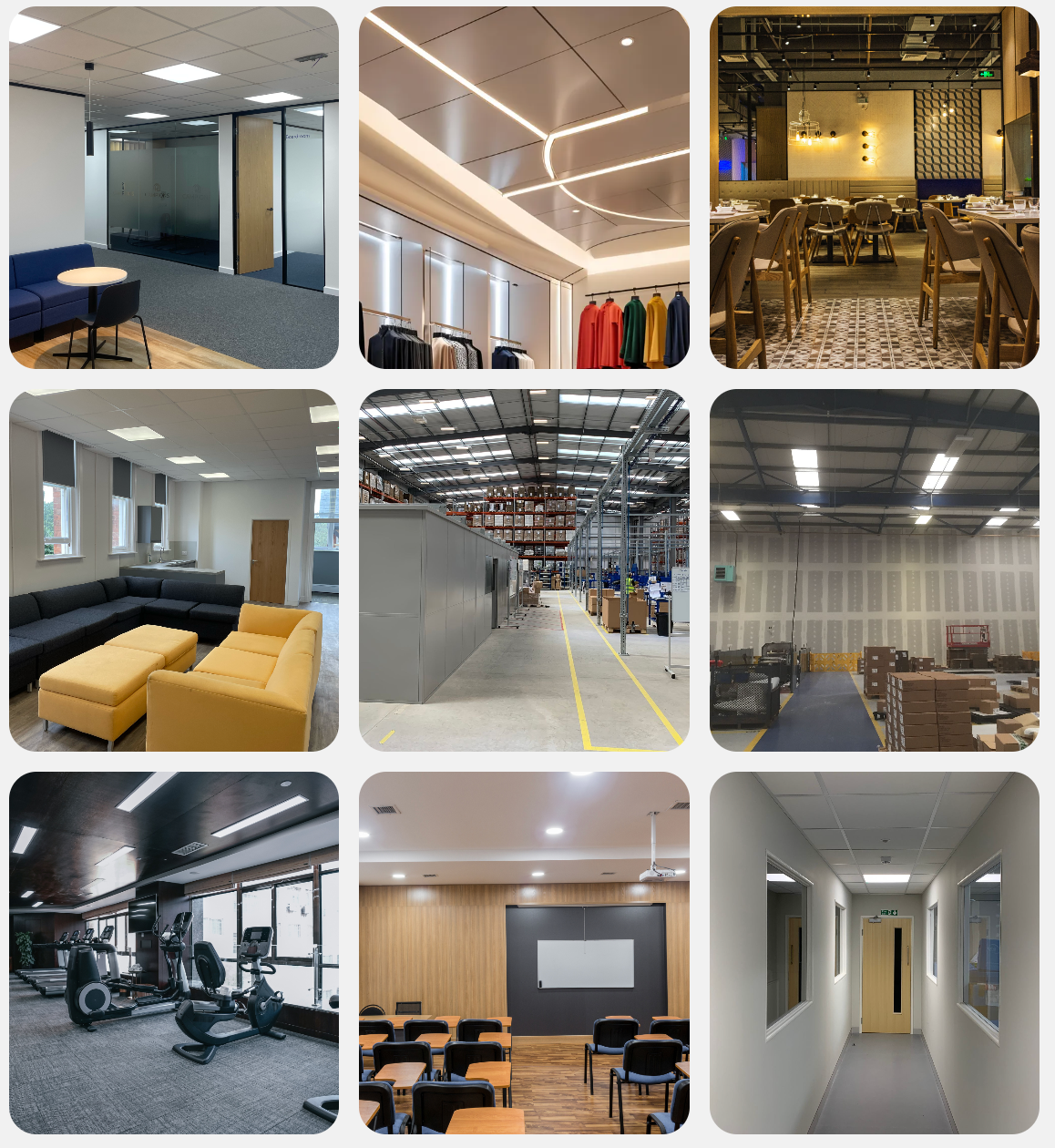 turnkey fit out types
