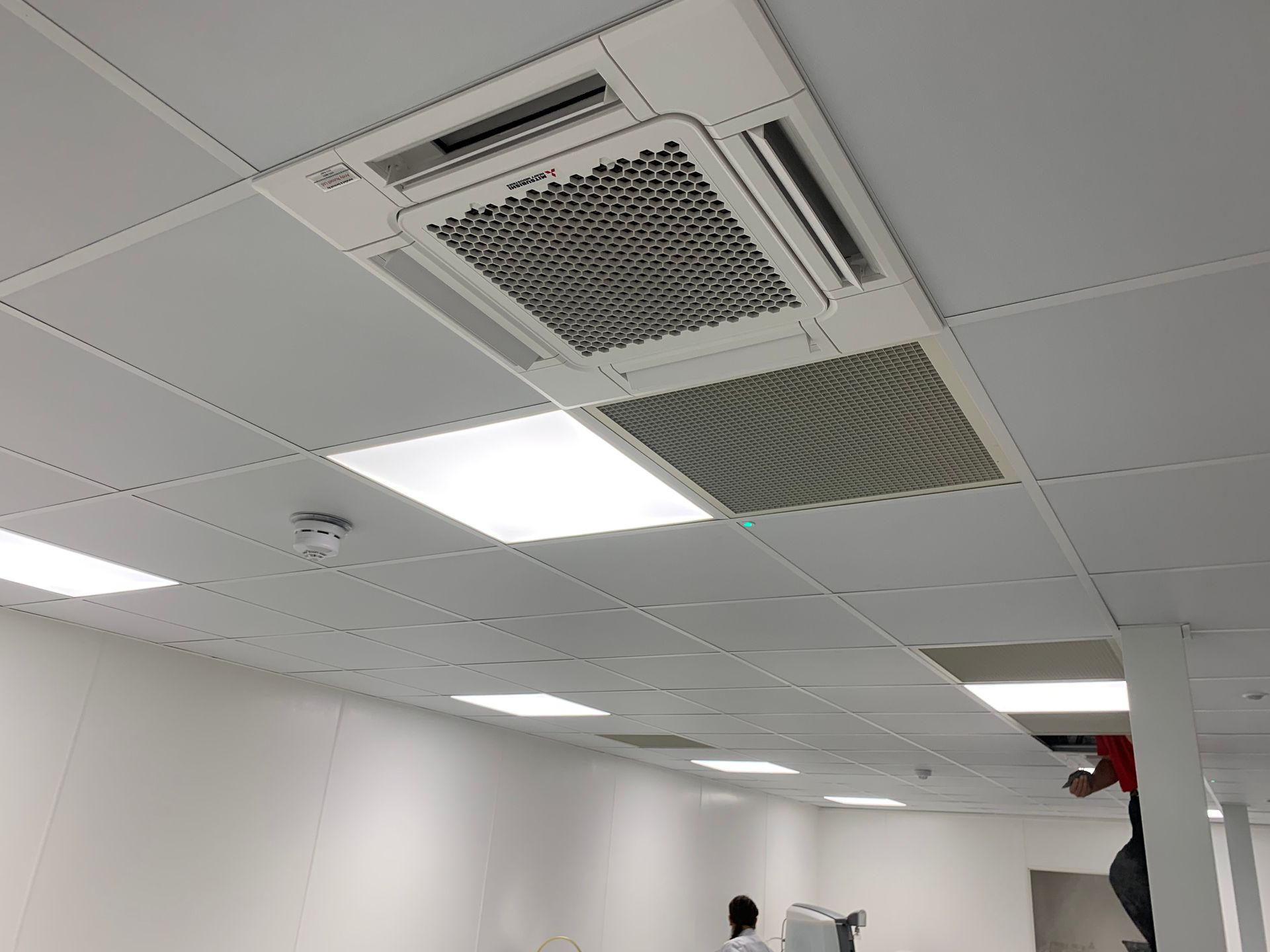 Hygienic suspended ceilings tiles