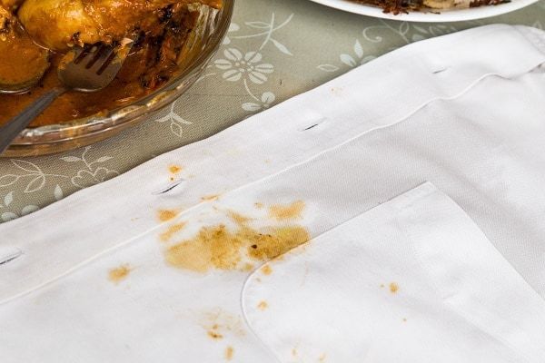 How to Remove Common Christmas Dinner Stains