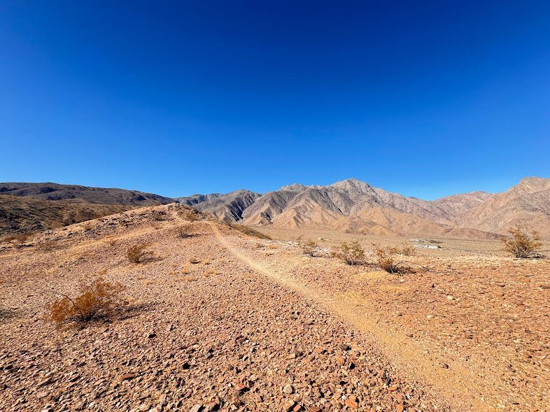 Borrego Ridge Hike Borrego Springs