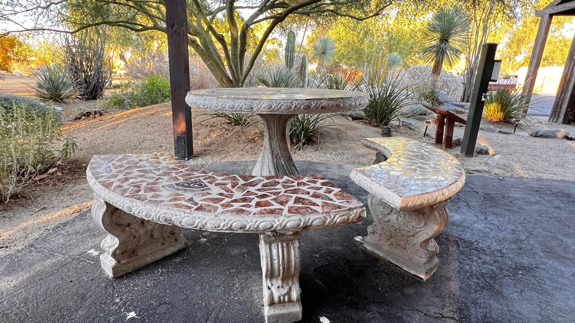 ABDNHA Desert Garden Tables