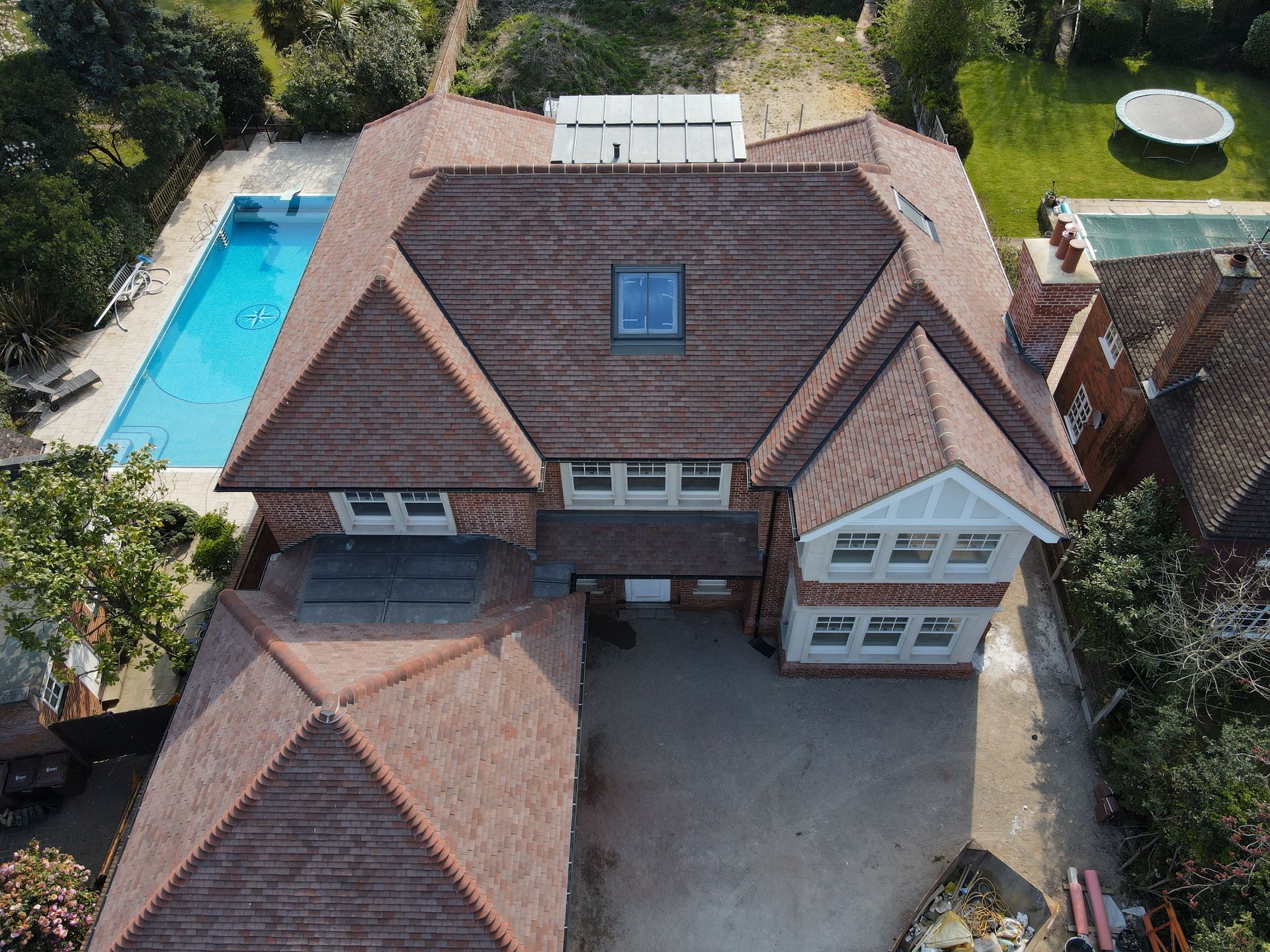 Plain tile roof development Enfield