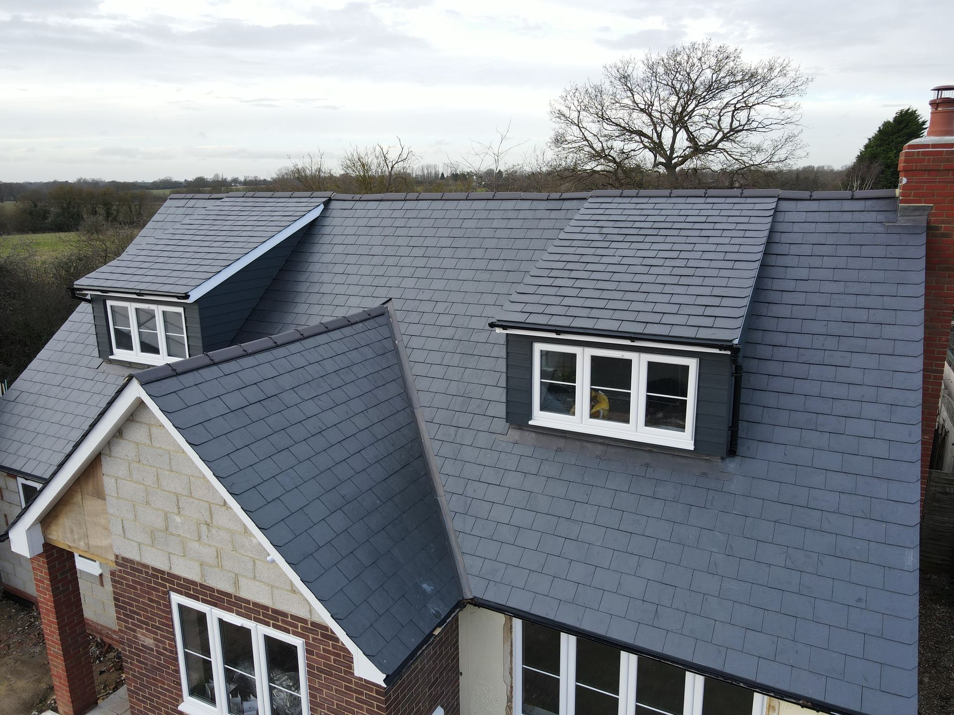 Slate roof
