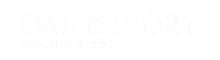 Faint white logo reading “OAK & IVORY” with “real estate group” beneath it on a white background