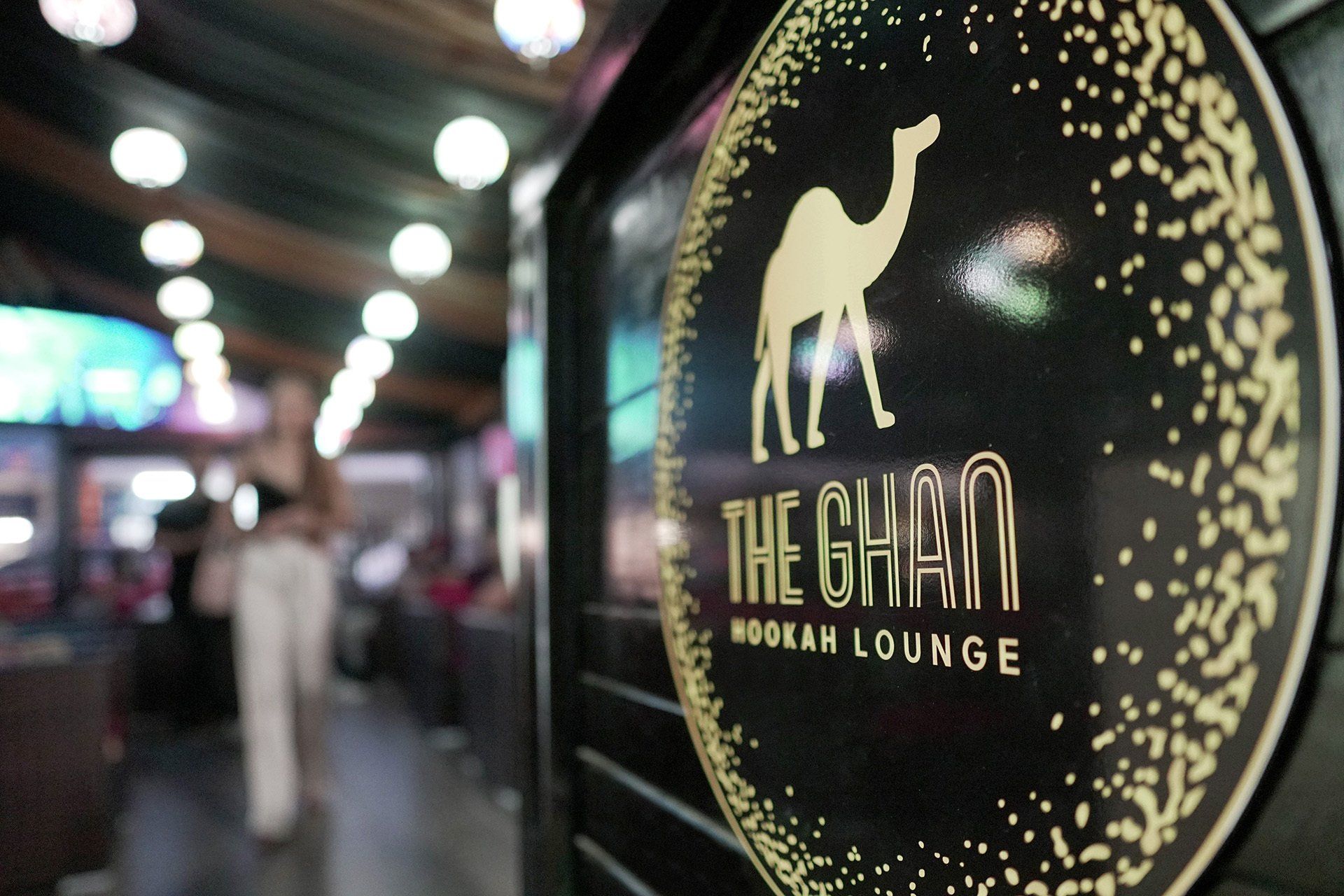 The Ghan Hookah Lounge Welcome Logo