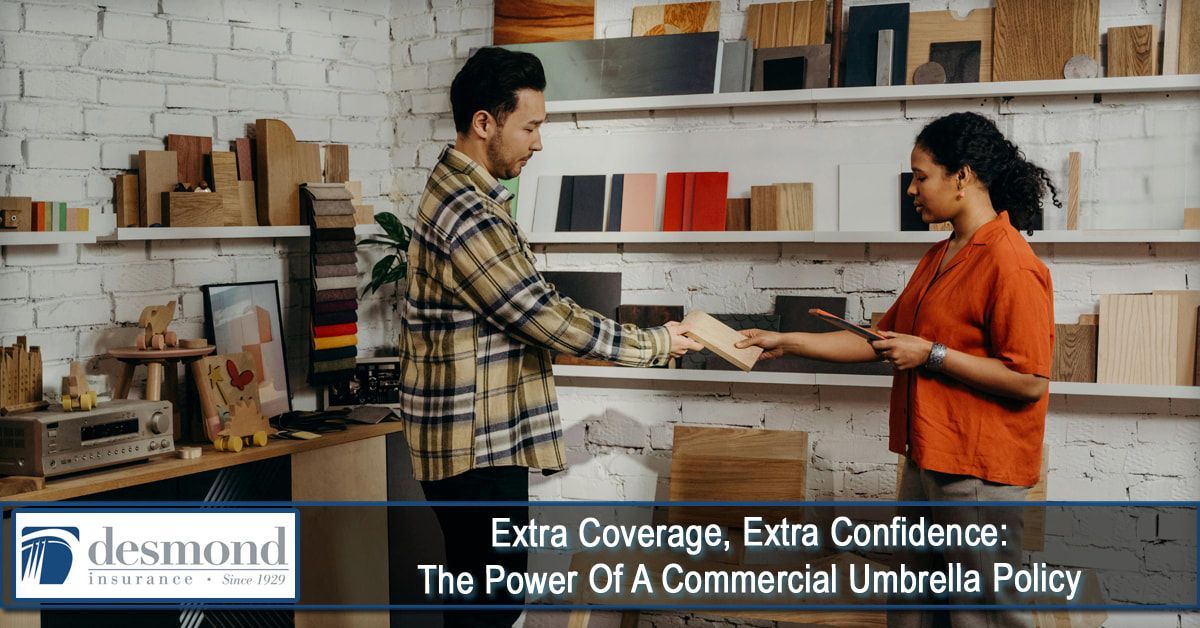 Man and woman in a workshop, exchanging items. Text: 