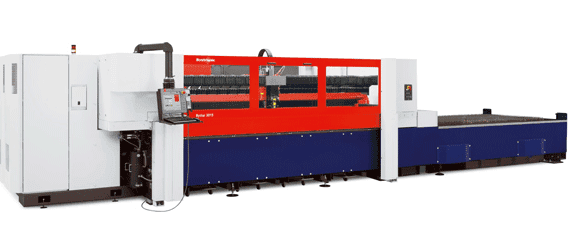 Our precision laser cutting technology includes this Bystronic Bystar model 4020.