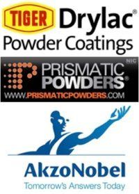 Superior powders are used in our powder coating services.