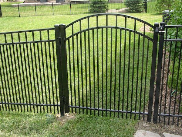 Arched Gate — Chesterfield, MI — Radiance Aluminum Fence, Inc.