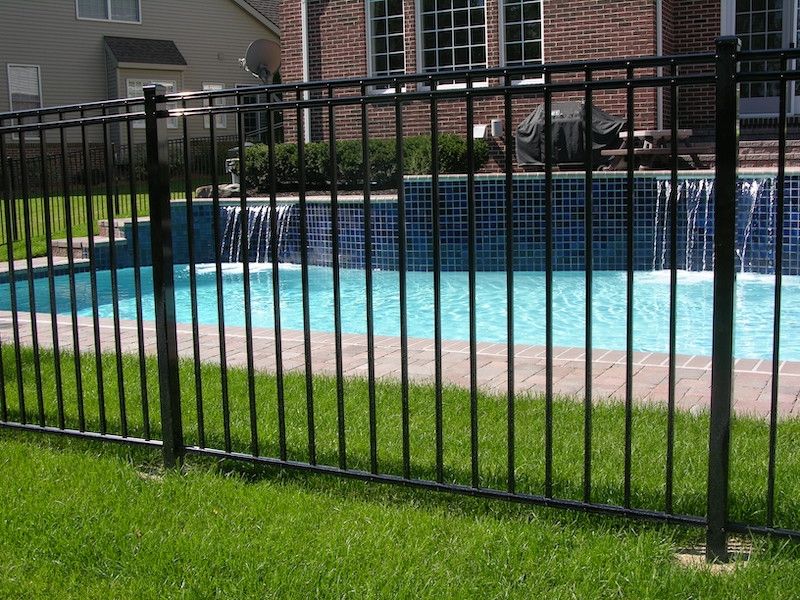 Fancy Pool — Chesterfield, MI — Radiance Aluminum Fence, Inc.