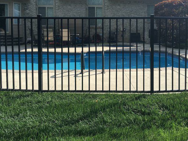 Pool Aluminum Fence — Chesterfield, MI — Radiance Aluminum Fence, Inc.