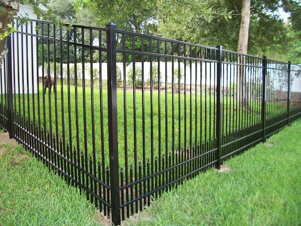 Puppy Picket Fence — Chesterfield, MI — Radiance Aluminum Fence, Inc.