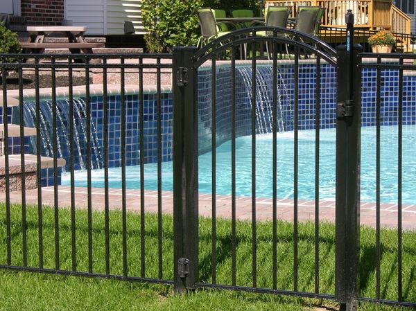Black Gate and Fence — Chesterfield, MI — Radiance Aluminum Fence, Inc.