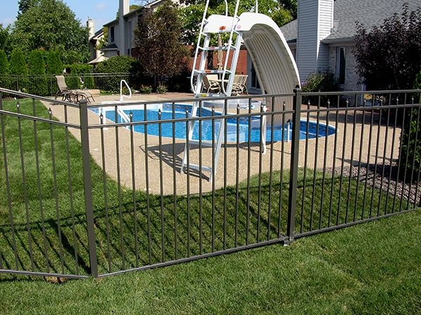 Small Pool Fence — Chesterfield, MI — Radiance Aluminum Fence, Inc.