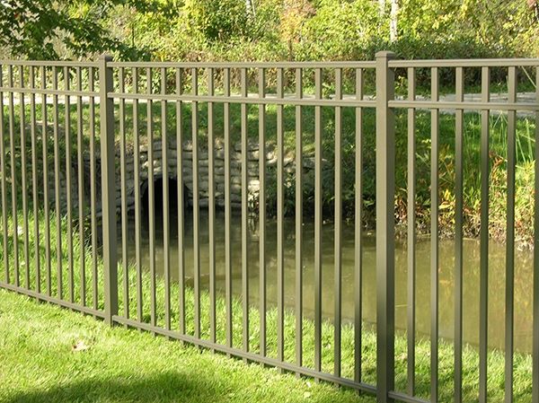 Fence Near Water — Chesterfield, MI — Radiance Aluminum Fence, Inc.