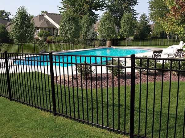 Pool Tall Fence — Chesterfield, MI — Radiance Aluminum Fence, Inc.