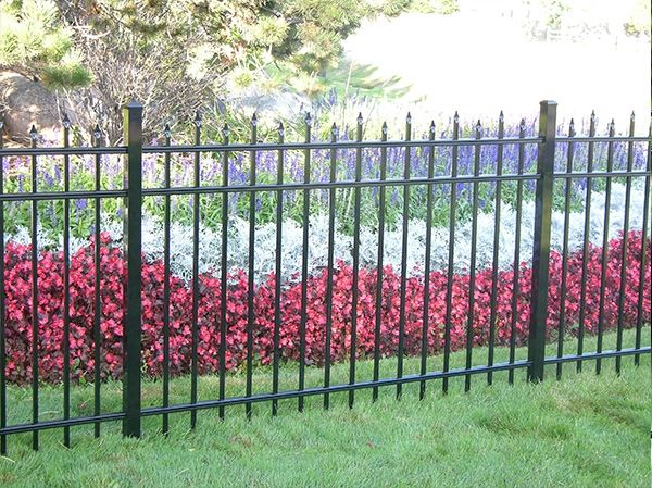 Flower Bed Fence — Chesterfield, MI — Radiance Aluminum Fence, Inc.