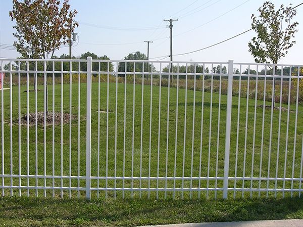 White Fence — Chesterfield, MI — Radiance Aluminum Fence, Inc.