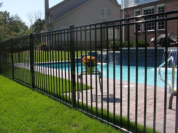 Simple Pool Fence — Chesterfield, MI — Radiance Aluminum Fence, Inc.