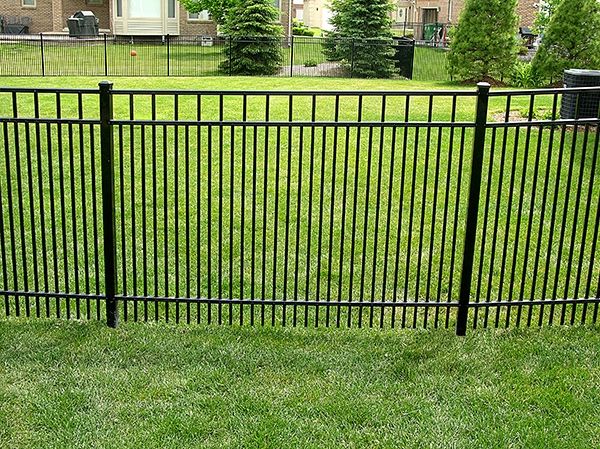 Backyard Enclosure — Chesterfield, MI — Radiance Aluminum Fence, Inc.