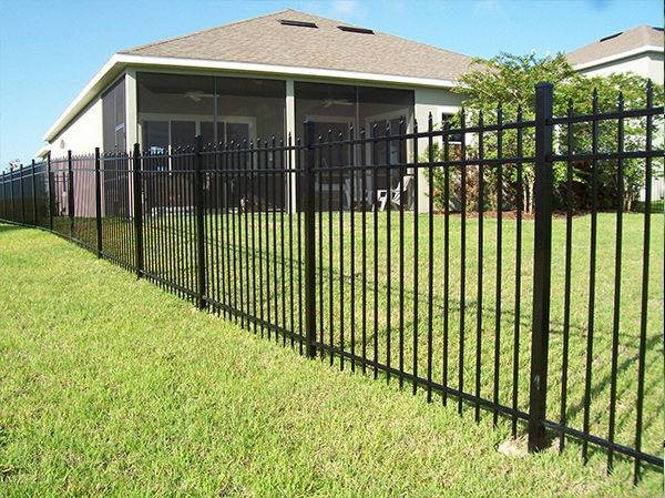 House Fence — Chesterfield, MI — Radiance Aluminum Fence, Inc.