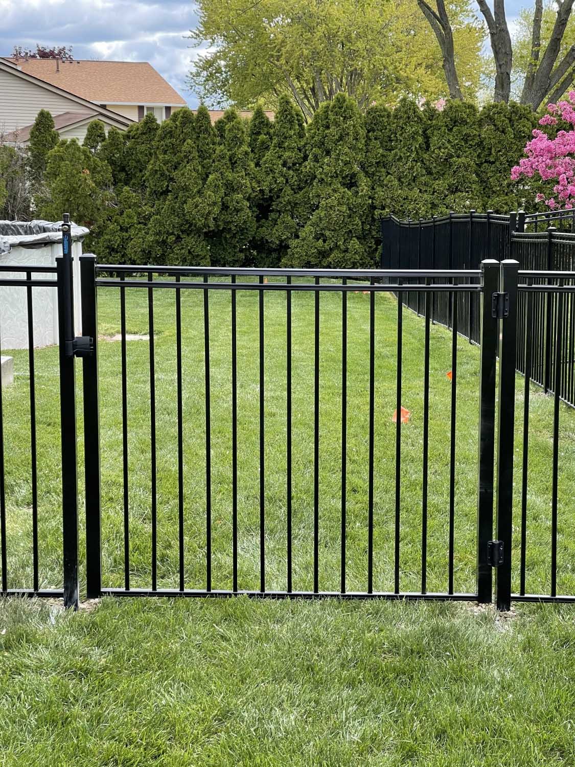 Walk Through Gate — Chesterfield, MI — Radiance Aluminum Fence, Inc.
