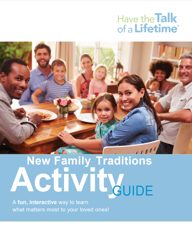 AMIC New Family Traditions Activity Guide Mini