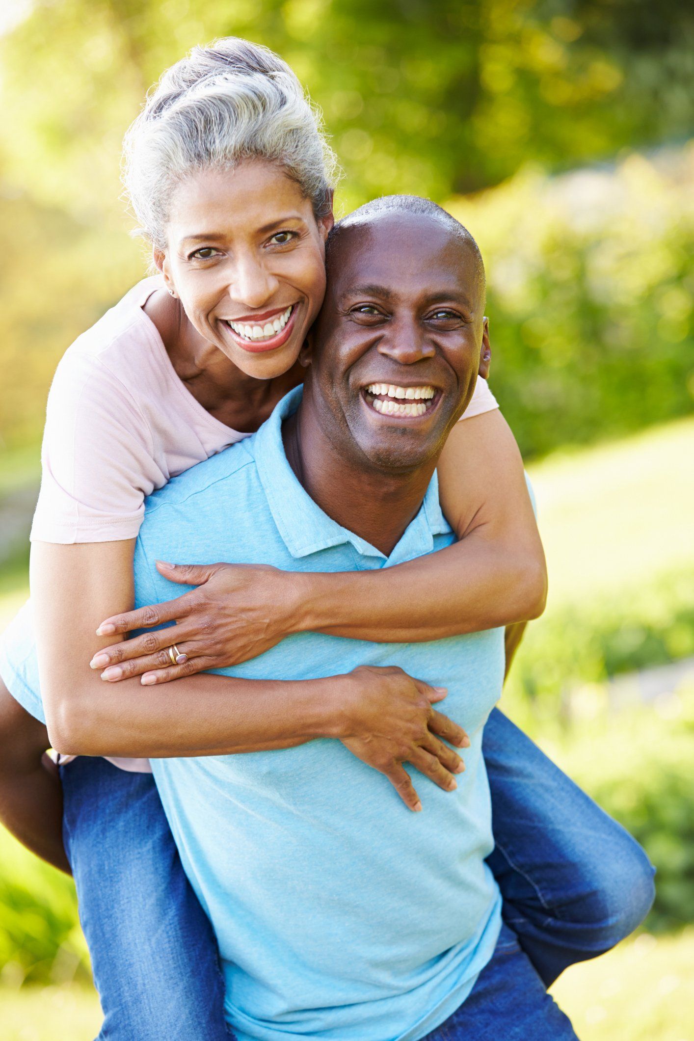 Mature Couple In A Park — St. Marys, GA — Coastal Wellness Family Medicine