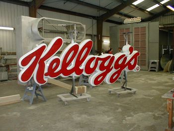 Kellogg's Sign — San Antonio, TX — Stallion Signs