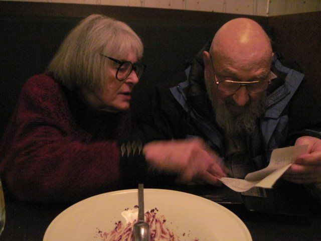 elderly husband and wife who were my inlaws