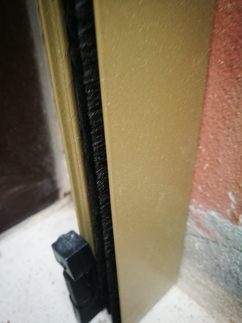 dettaglio di una zanzariera