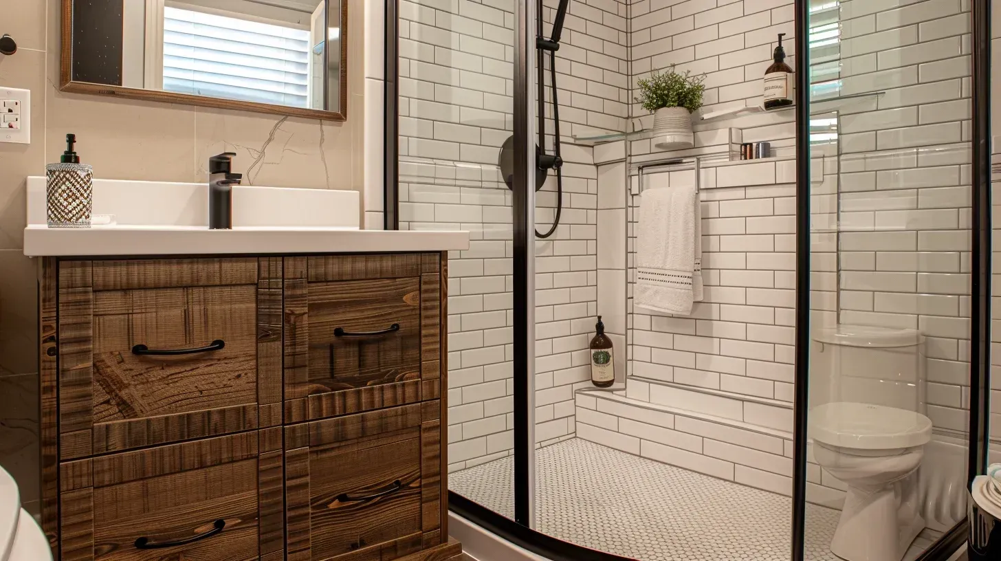 Vancouver luxury bathroom renovation including spa tub and designer tile feature wall. Heated floors enhance comfort. Completed by licensed renovation professionals.
Bathroom renovations Vancouver Lower Mainland with quartz vanity and glass shower. Waterproofing and drainage optimized for performance. Turnkey remodeling services available.
Vancouver bathroom remodel transformation with layout reconfiguration and tile upgrade. Smart lighting system installed. Managed by experienced renovation project managers.
Professional bathroom renovation Vancouver featuring porcelain slab shower walls. LED lighting and modern fixtures included. Built for premium finish and longevity.
Complete bathroom remodeling Vancouver BC with vanity replacement and shower rebuild. Heated floors and ventilation upgrades enhance comfort. Delivered by trusted Vancouver bathroom renovation experts.