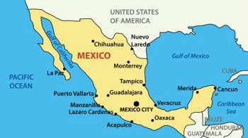Map of Mexico Chihuahua dog origin