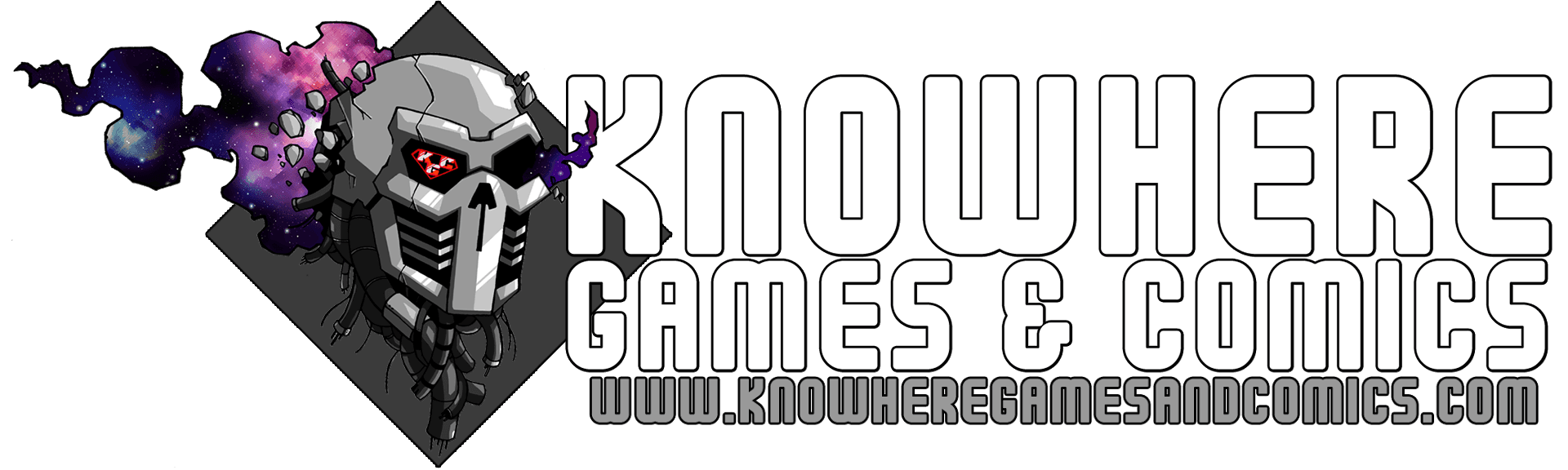 Knowhere Games and Comics Logo
