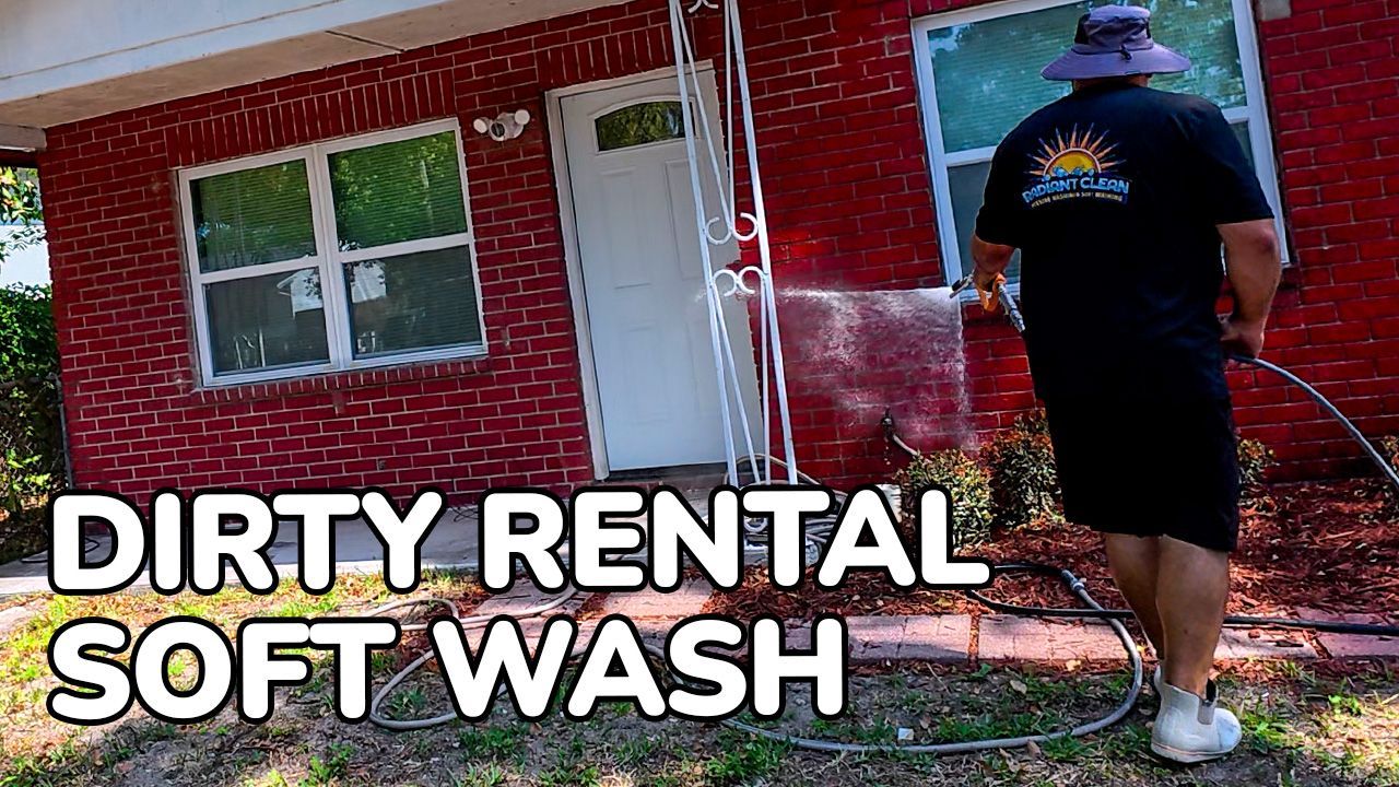 Dirty Rental Home Soft Wash