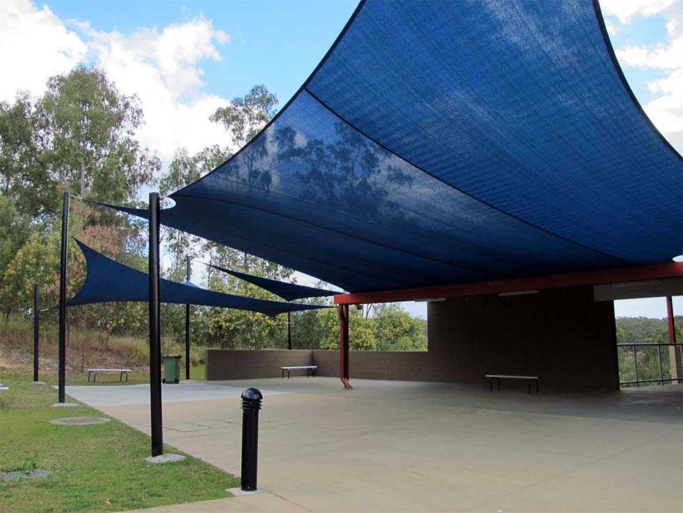 Tarp Curtains for Open Space — Capalaba, Qld — M & M Tarp Repairs